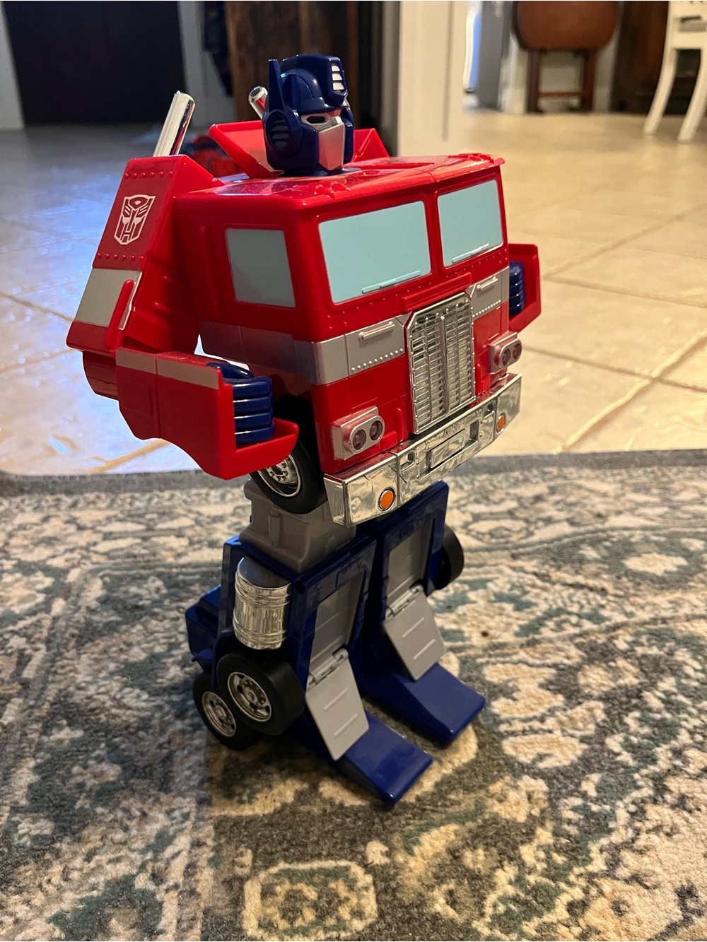 Remote Control Transforming Optimus Prime